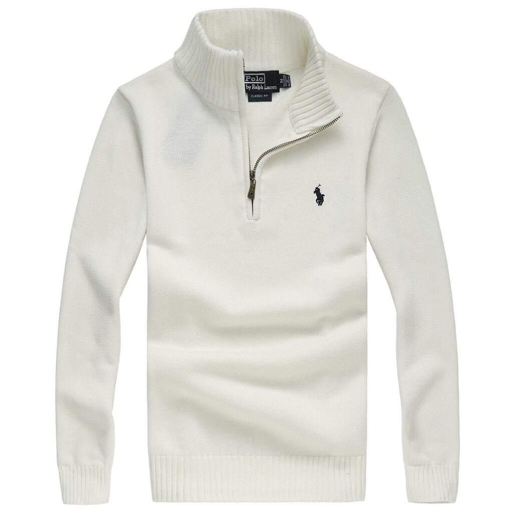 סוודר חצי רוכסן לגברים של פולו ראלף לורן Ralph Lauren